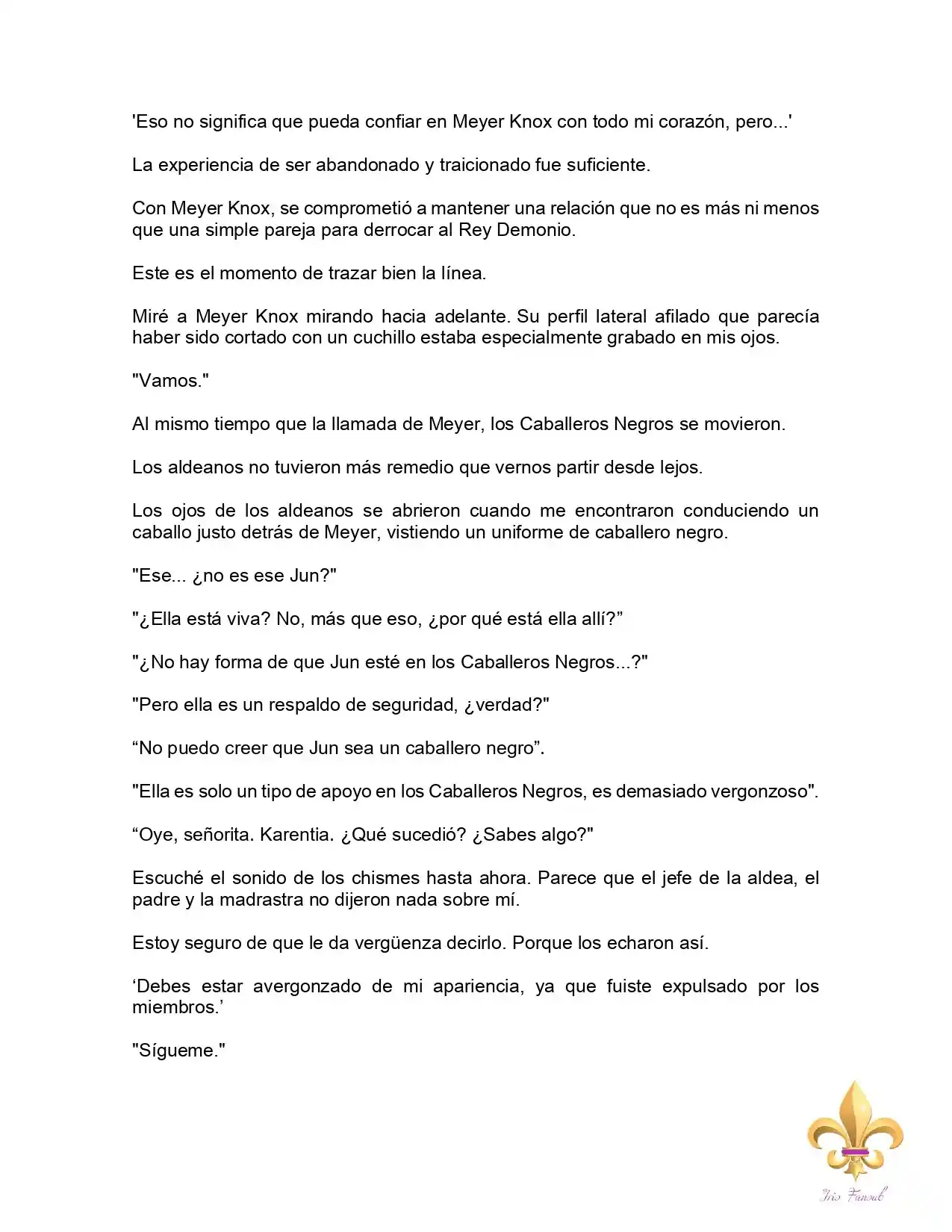 Es Un Malentendido Que Soy La Amante Del Jefe Final (Novela) - Capítulo 8 - Página 6 - LectorTMOo