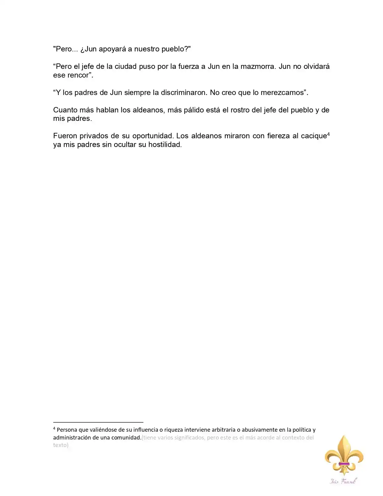 Es Un Malentendido Que Soy La Amante Del Jefe Final (Novela) - Capítulo 8 - Página 8 - LectorTMOo