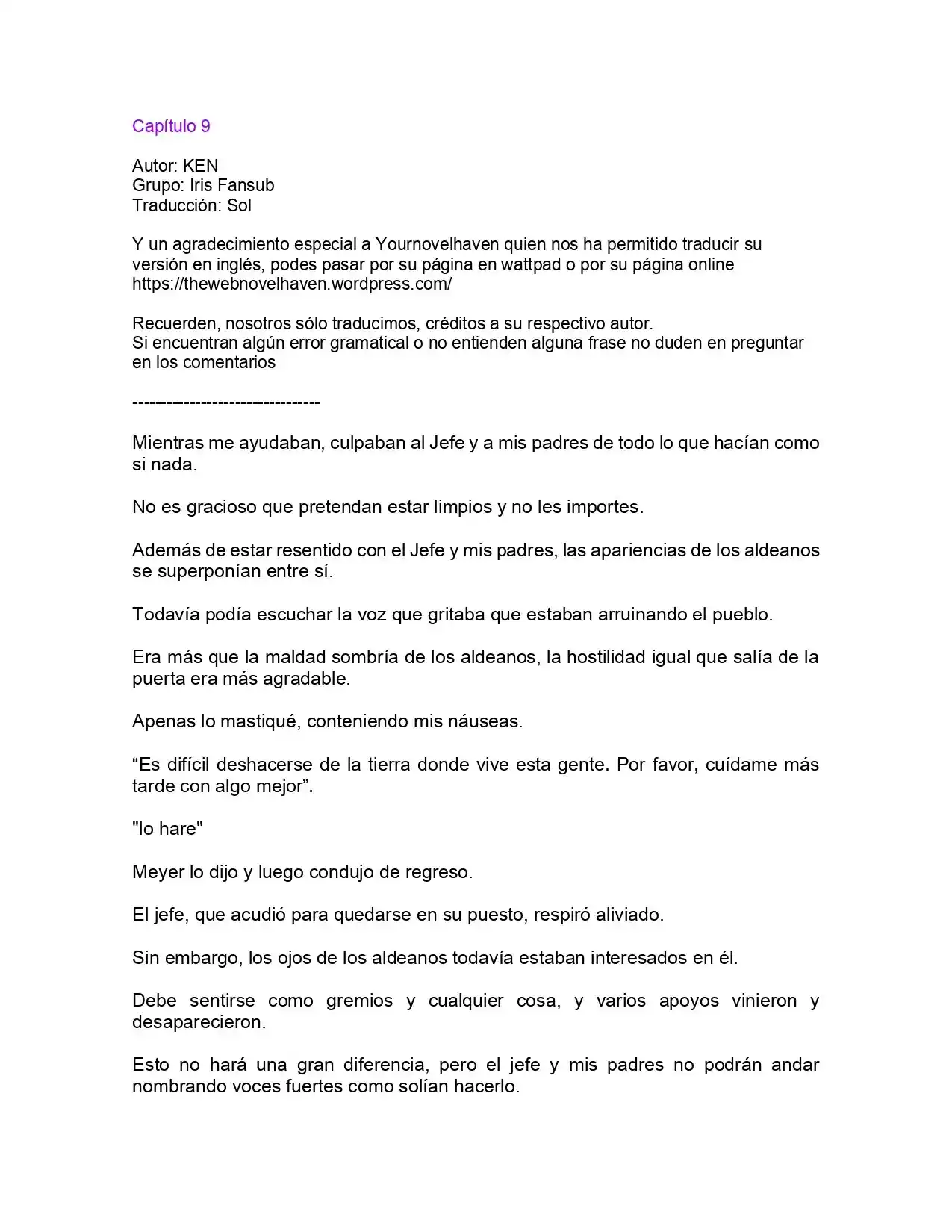 Es Un Malentendido Que Soy La Amante Del Jefe Final (Novela) - Capítulo 9 - Página 3 - LectorTMOo
