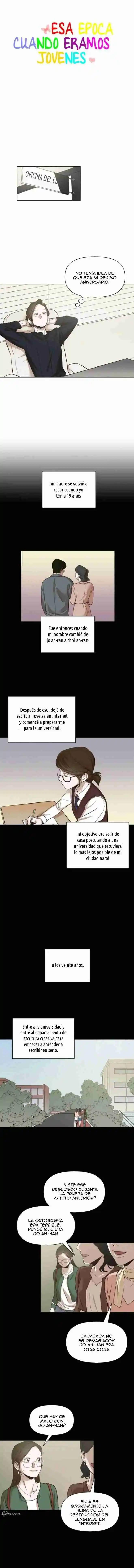 Esa Epoca Cuando éramos Jóvenes - Capítulo 7 - Página 6 - LectorTMOo