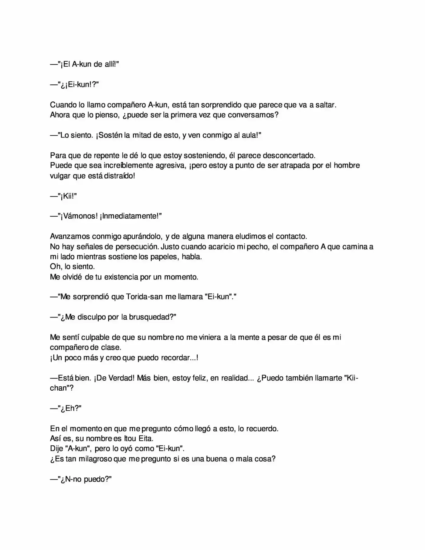 Escape Galge 2015 (Novela) - Capítulo 4 - Página 4 - LectorTMOo