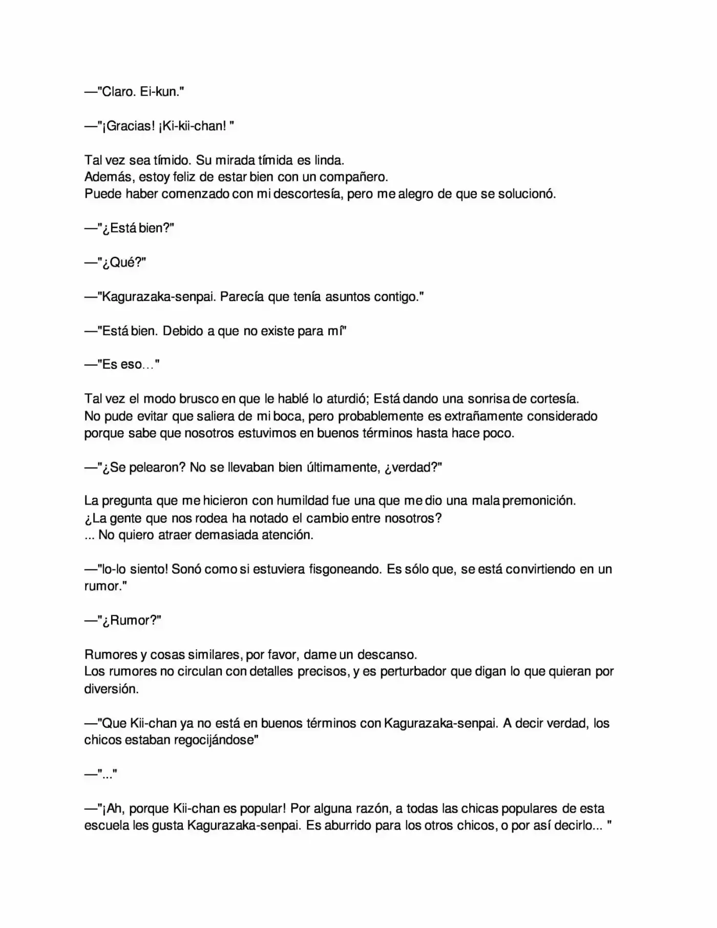 Escape Galge 2015 (Novela) - Capítulo 4 - Página 5 - LectorTMOo