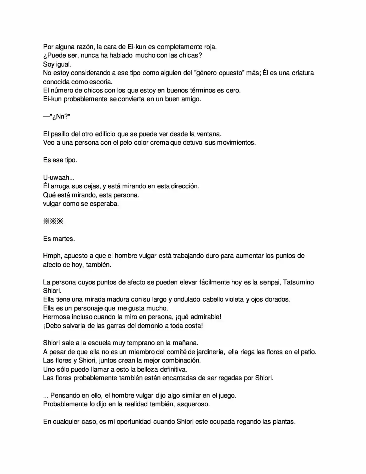 Escape Galge 2015 (Novela) - Capítulo 4 - Página 7 - LectorTMOo