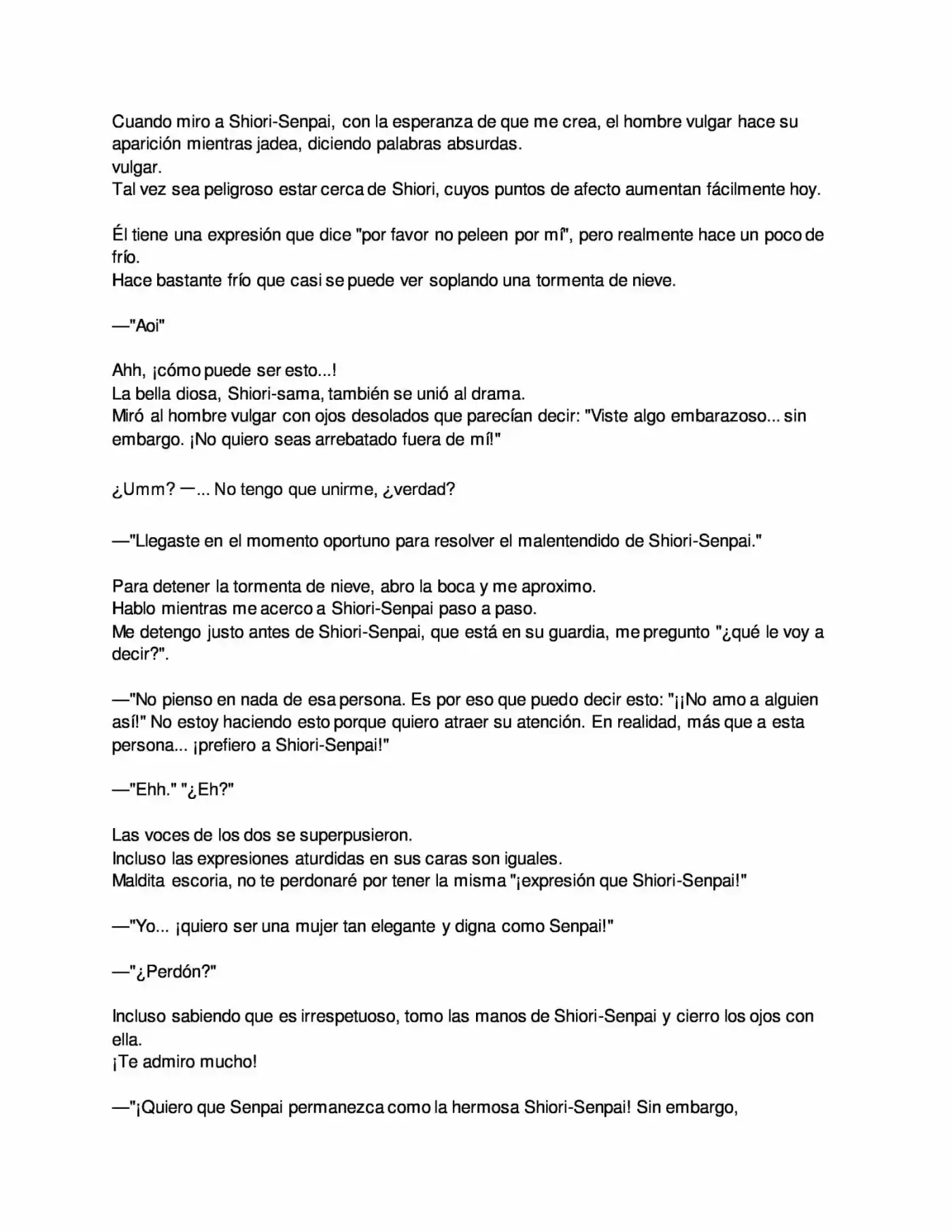 Escape Galge 2015 (Novela) - Capítulo 4 - Página 10 - LectorTMOo