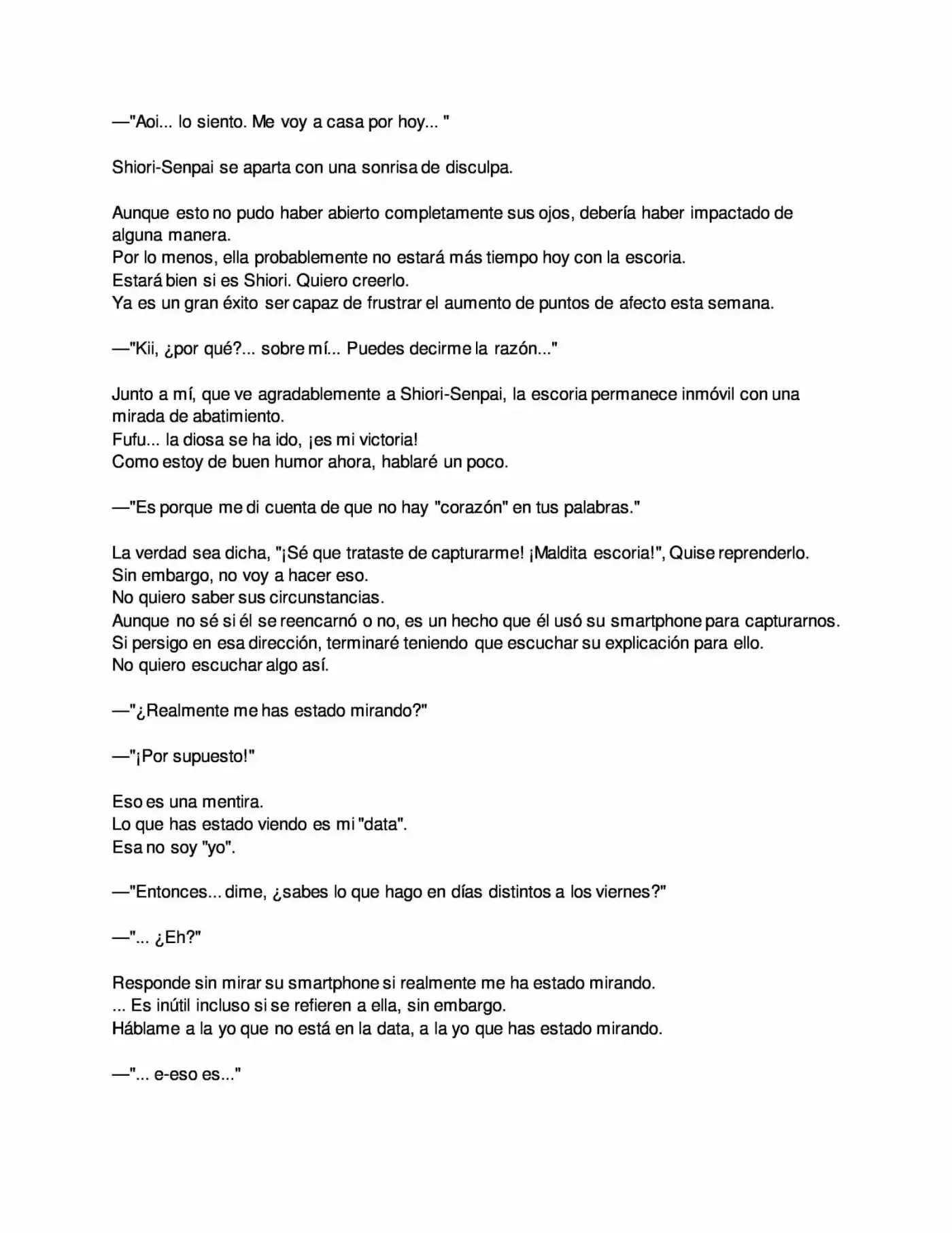 Escape Galge 2015 (Novela) - Capítulo 4 - Página 12 - LectorTMOo