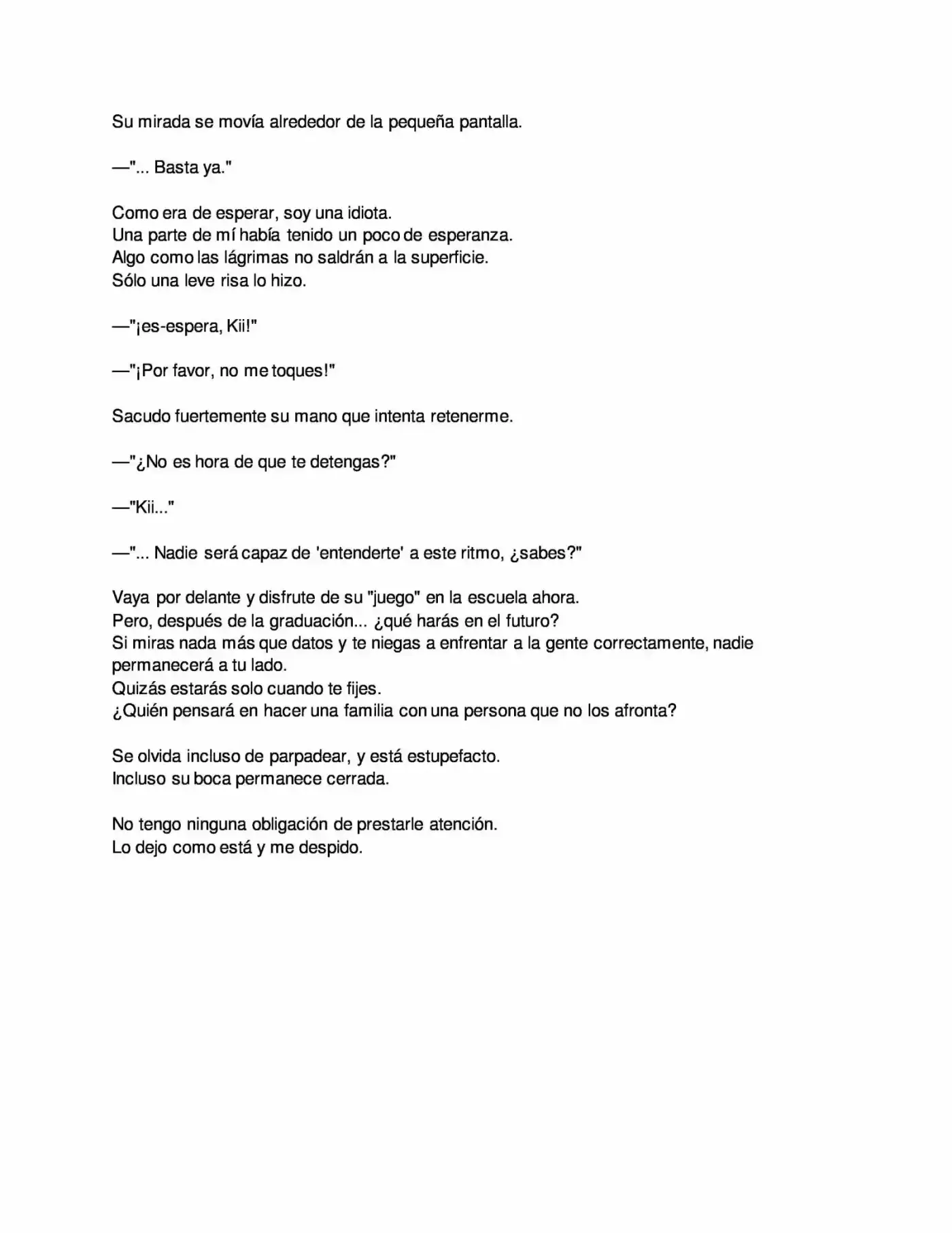 Escape Galge 2015 (Novela) - Capítulo 4 - Página 13 - LectorTMOo