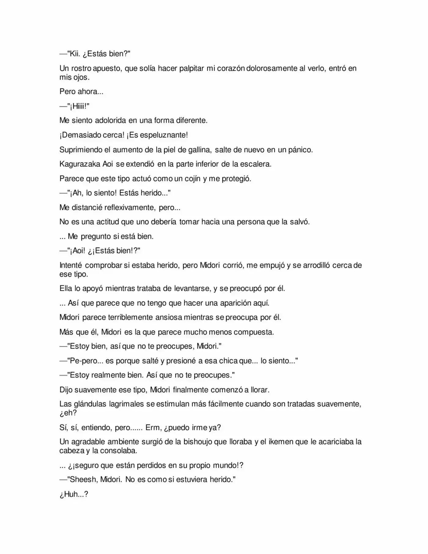 Escape Galge 2015 (Novela) - Capítulo 6 - Página 4 - LectorTMOo
