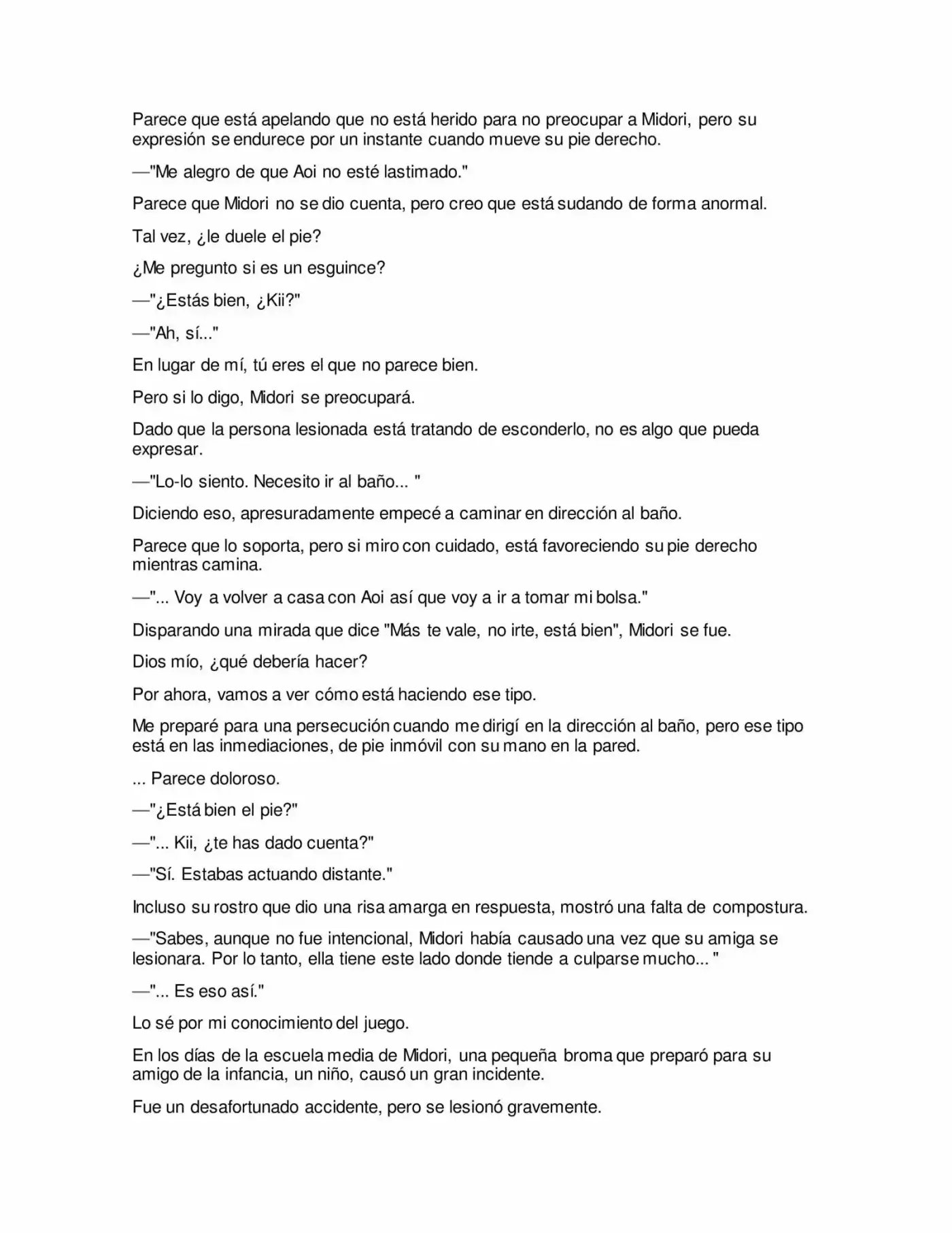 Escape Galge 2015 (Novela) - Capítulo 6 - Página 5 - LectorTMOo