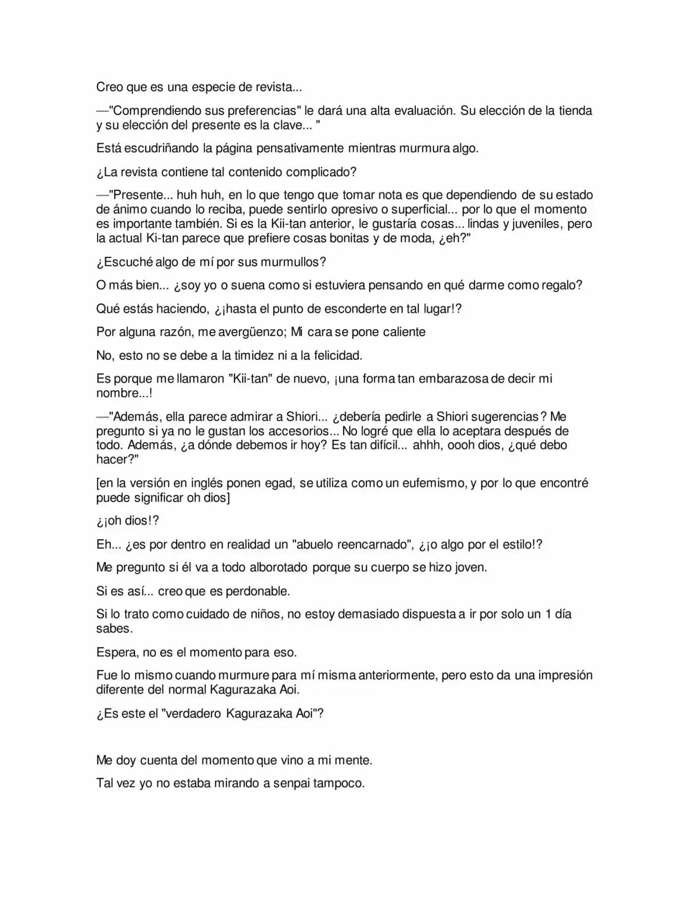 Escape Galge 2015 (Novela) - Capítulo 7 - Página 4 - LectorTMOo