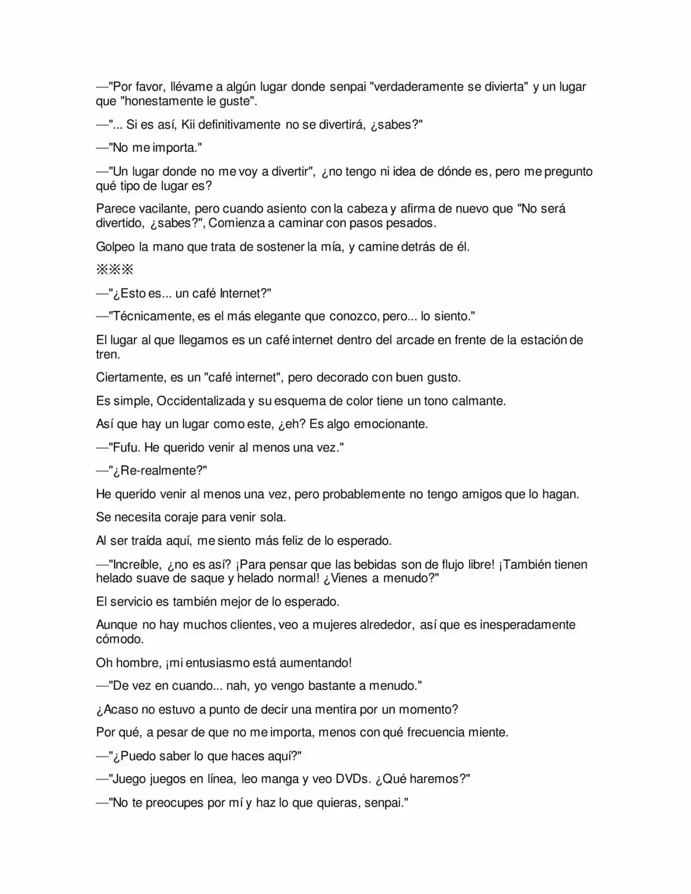 Escape Galge 2015 (Novela) - Capítulo 7 - Página 6 - LectorTMOo