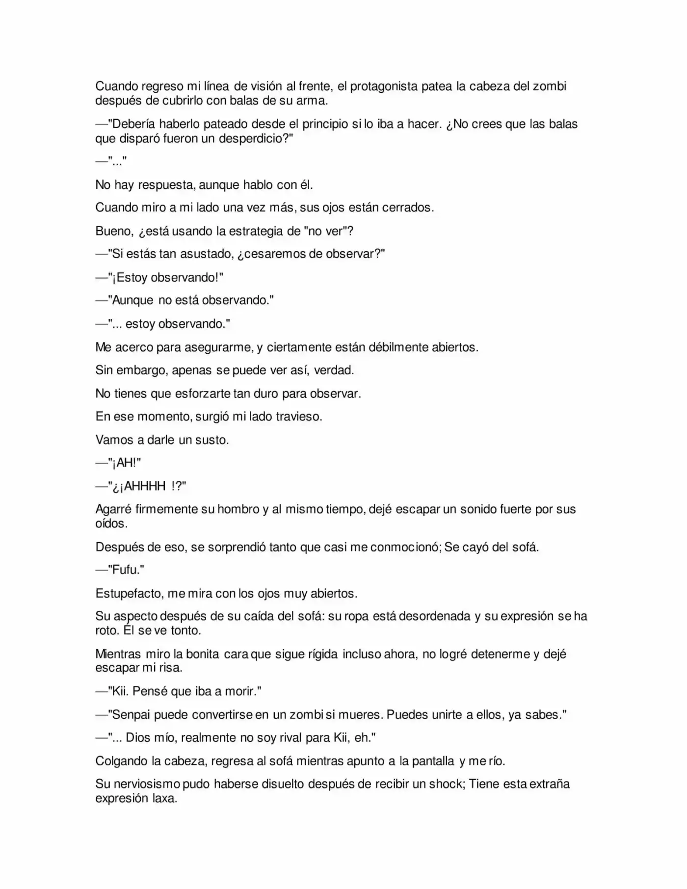 Escape Galge 2015 (Novela) - Capítulo 7 - Página 8 - LectorTMOo
