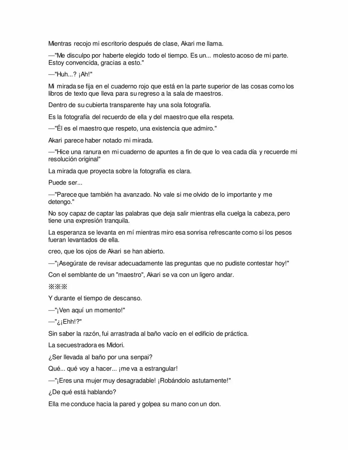 Escape Galge 2015 (Novela) - Capítulo 7 - Página 13 - LectorTMOo
