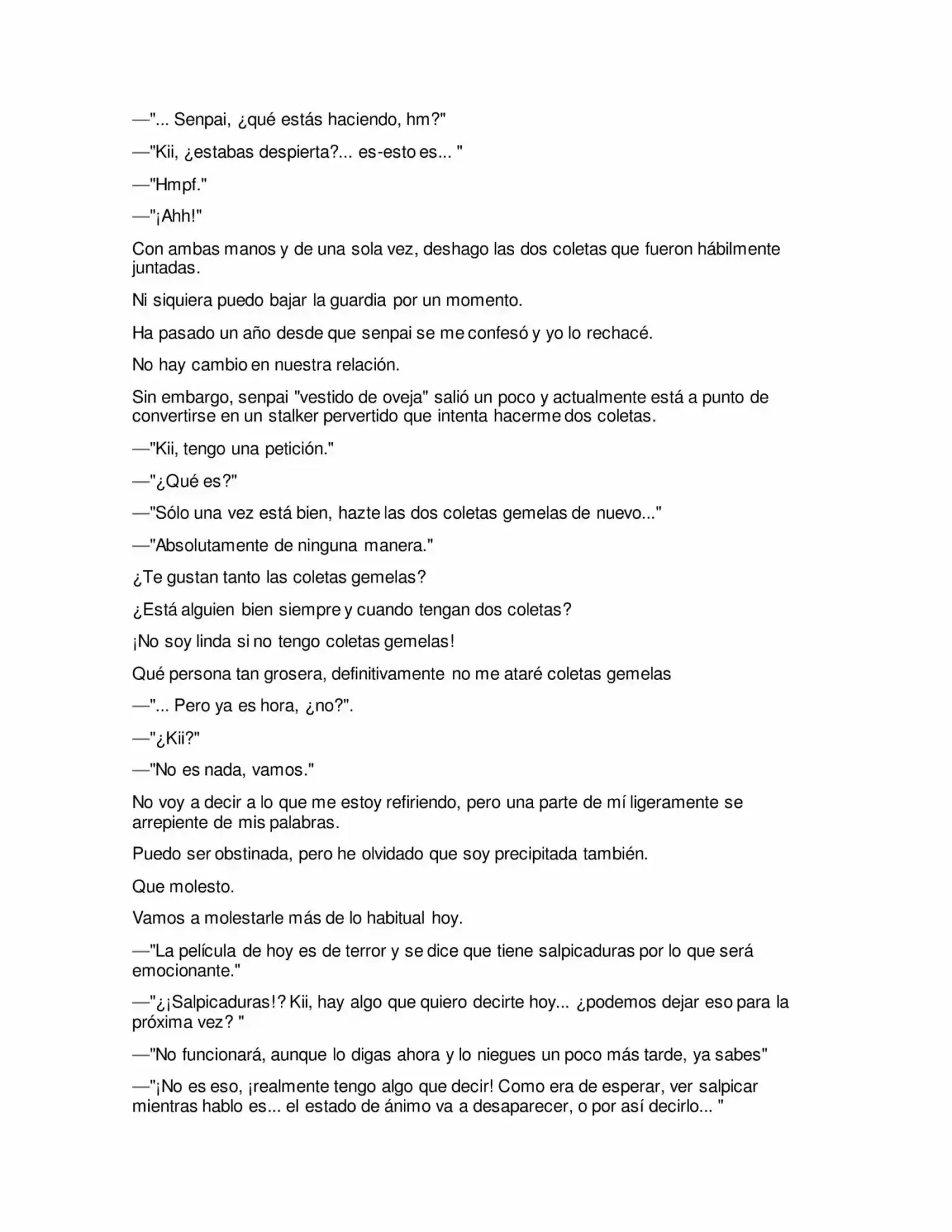 Escape Galge 2015 (Novela) - Capítulo 7 - Página 20 - LectorTMOo