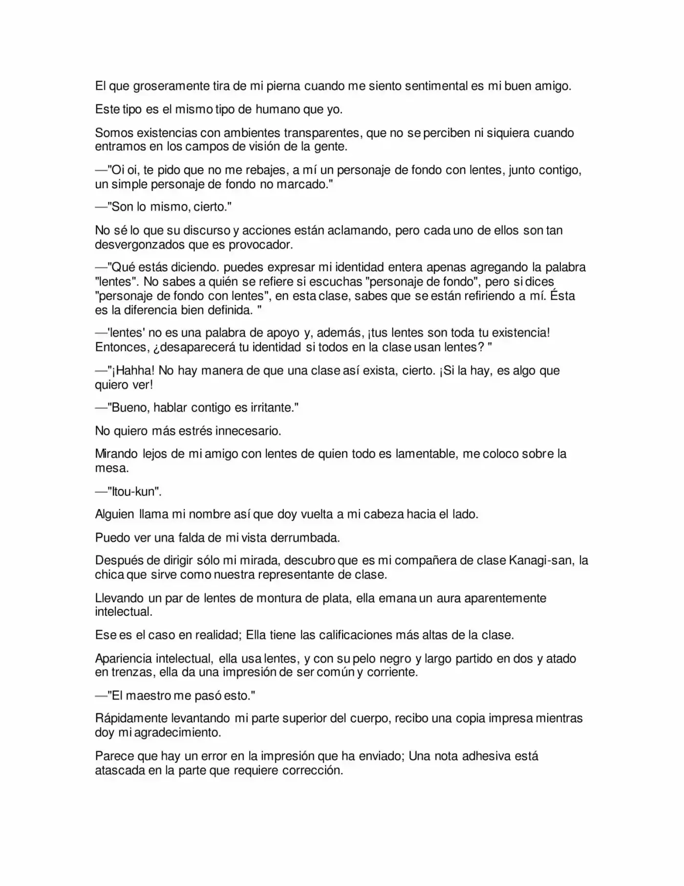 Escape Galge 2015 (Novela) - Capítulo 7 - Página 22 - LectorTMOo