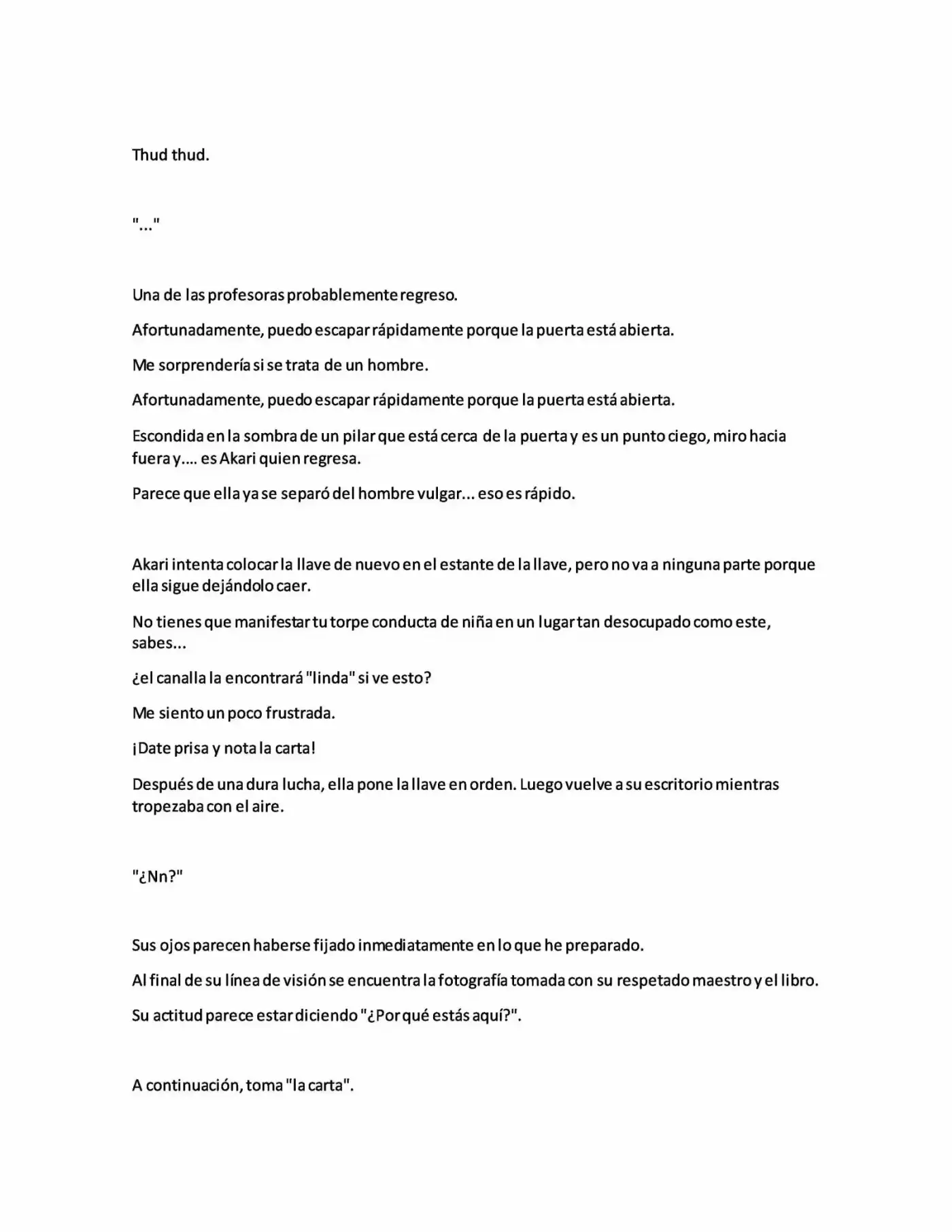 Escape Galge 2016 (Novela) - Capítulo 6 - Página 4 - LectorTMOo