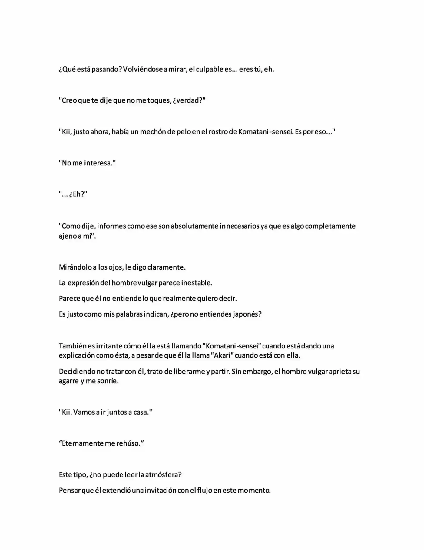 Escape Galge 2016 (Novela) - Capítulo 6 - Página 6 - LectorTMOo