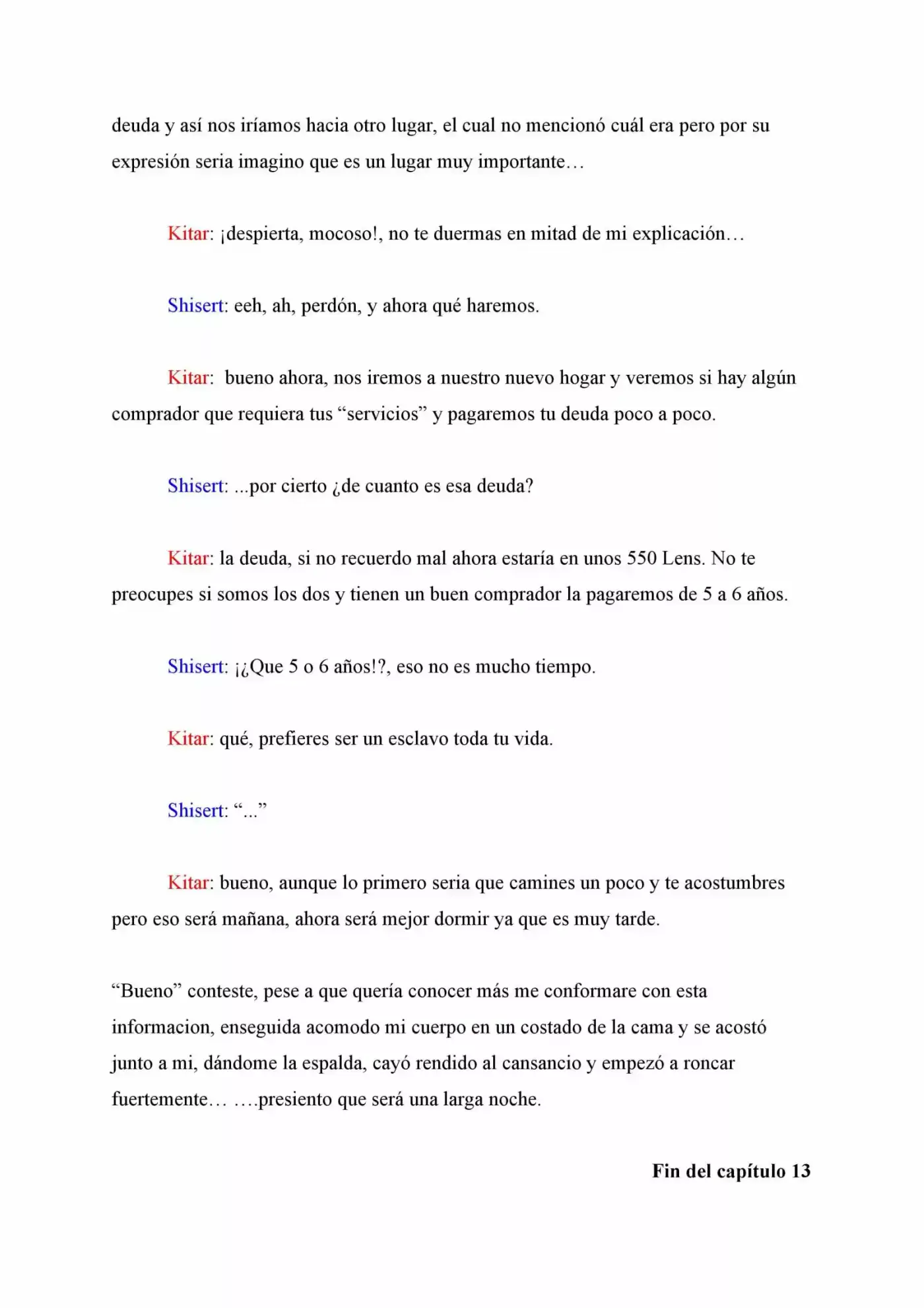 Esclavos Del Shijara. (Novela) - Capítulo 13 - Página 5 - LectorTMOo