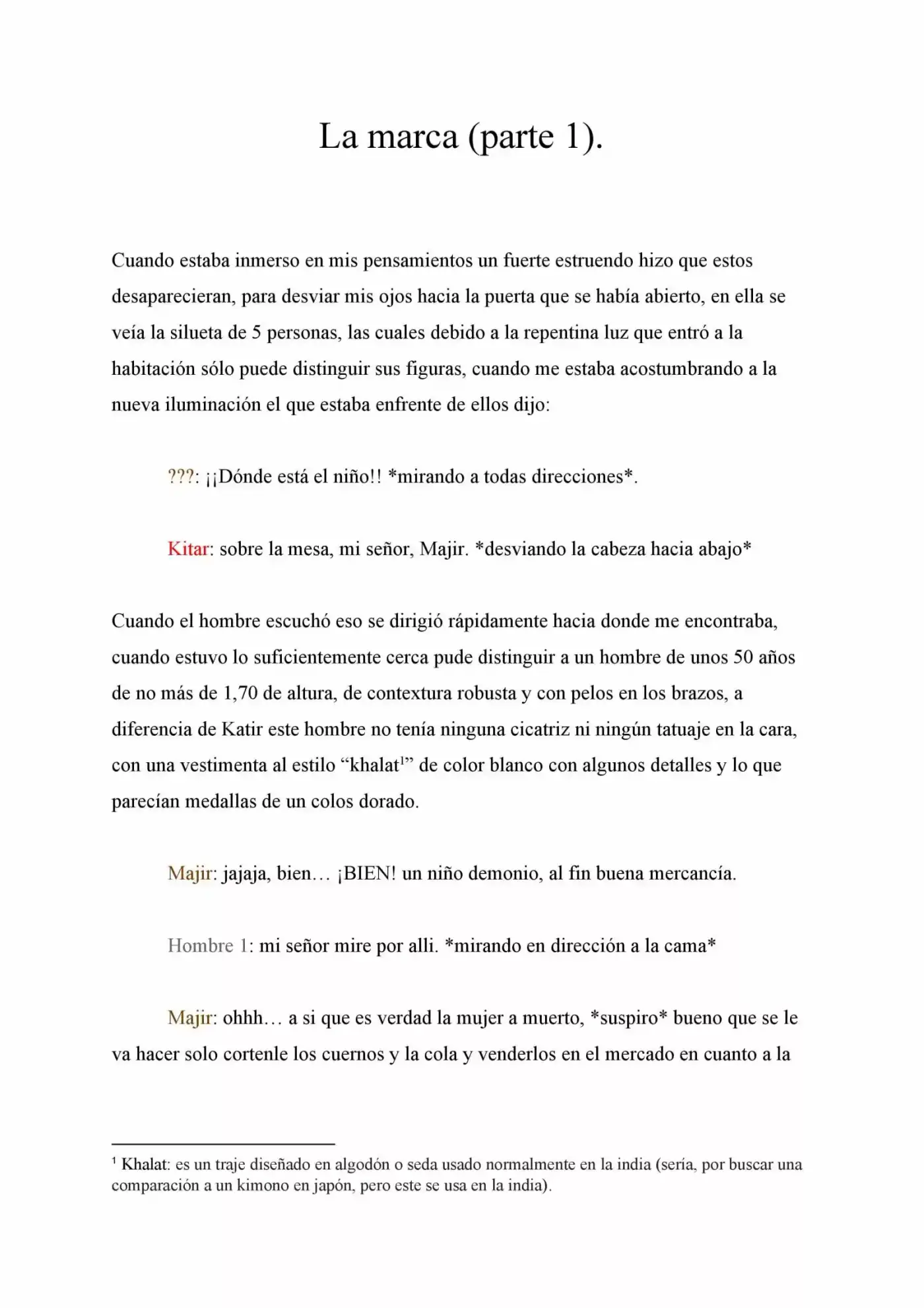 Esclavos Del Shijara. (Novela) - Capítulo 4 - Página 1 - LectorTMOo