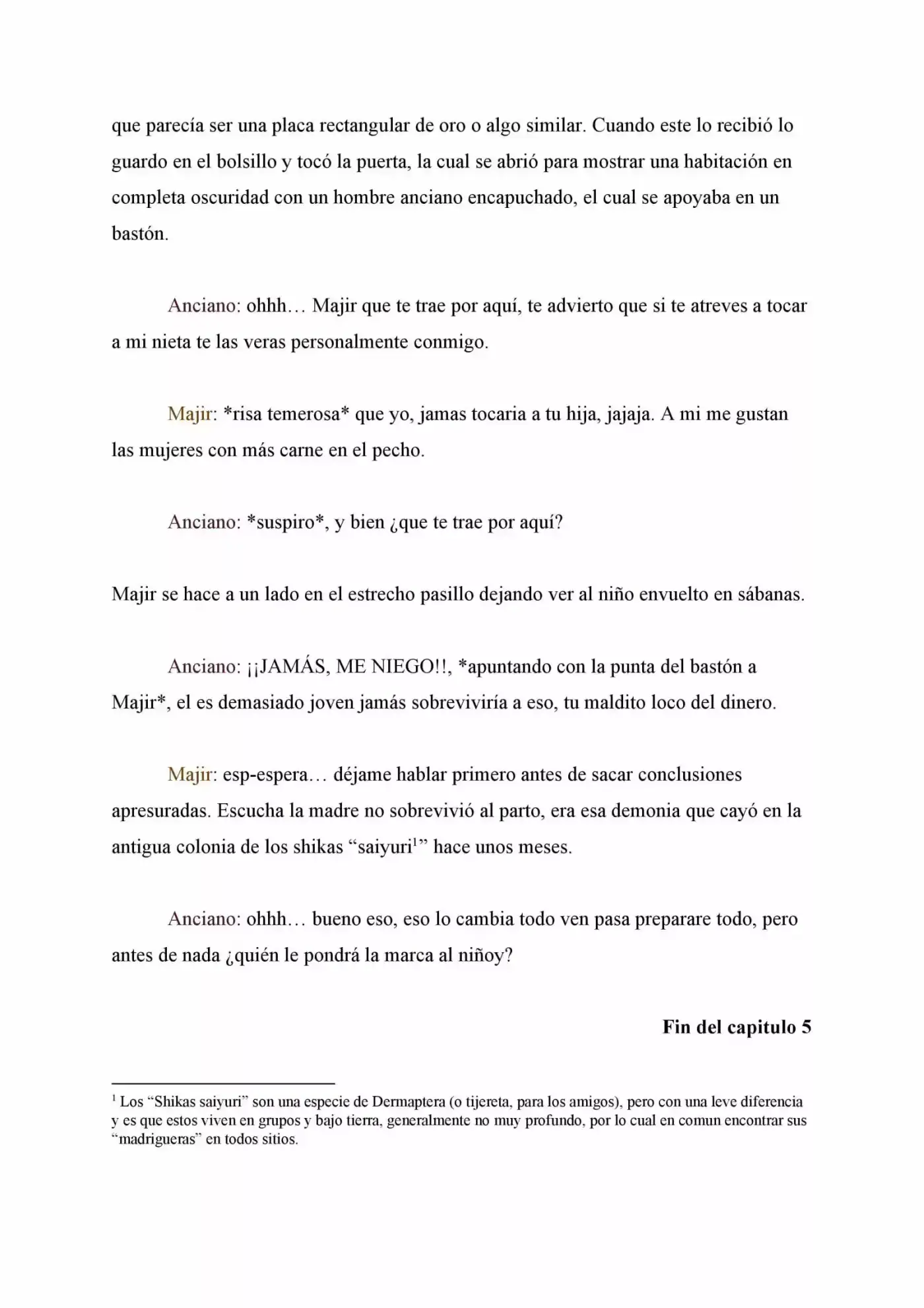 Esclavos Del Shijara. (Novela) - Capítulo 5 - Página 2 - LectorTMOo