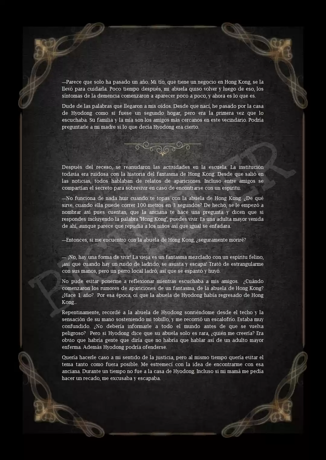 Espeluznantes Historias De Fantasmas De Ciudad (Novela) - Capítulo 1 - Página 4 - LectorTMOo