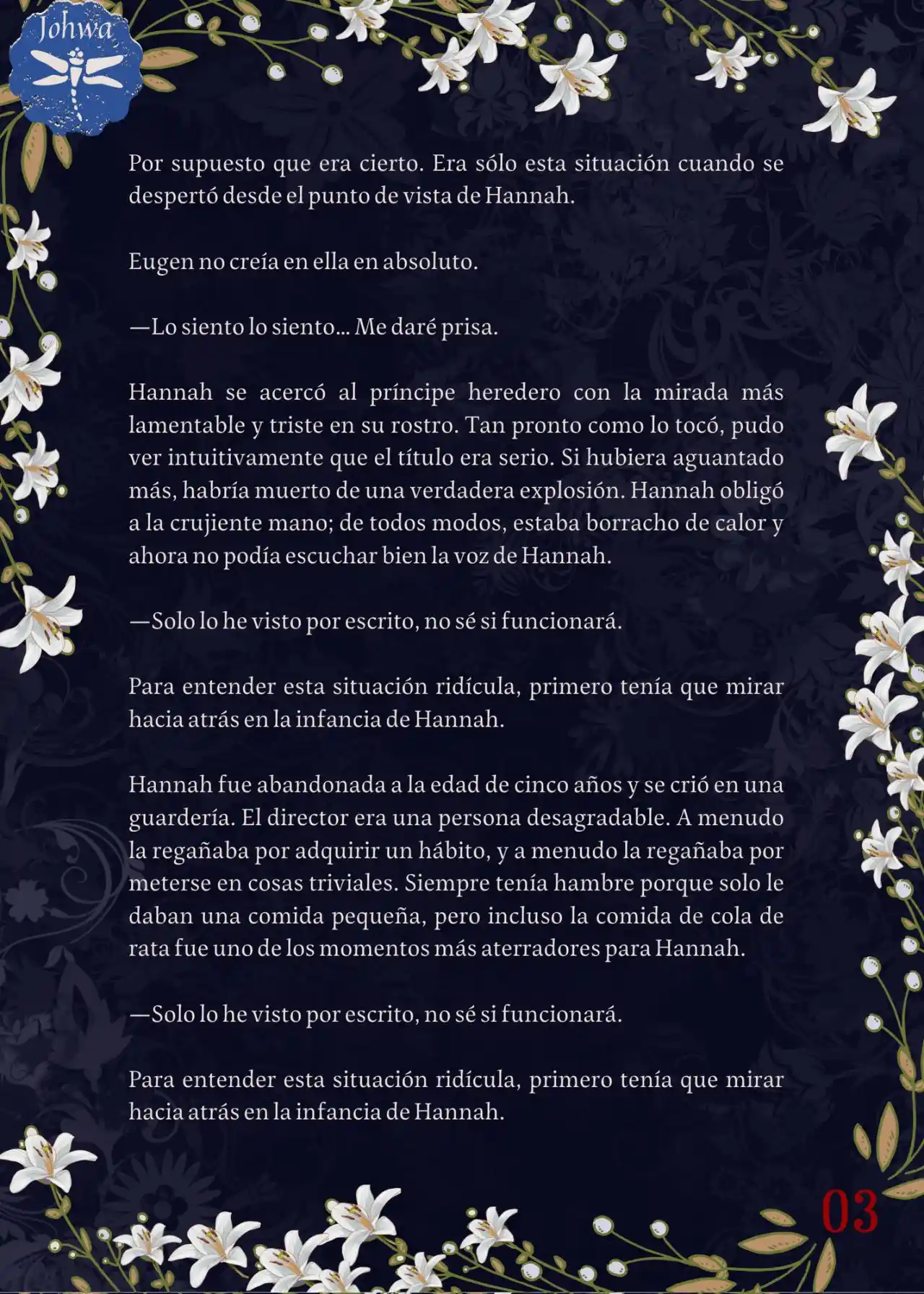 Esperanza De Salvación (Novela) - Capítulo 1 - Página 5 - LectorTMOo