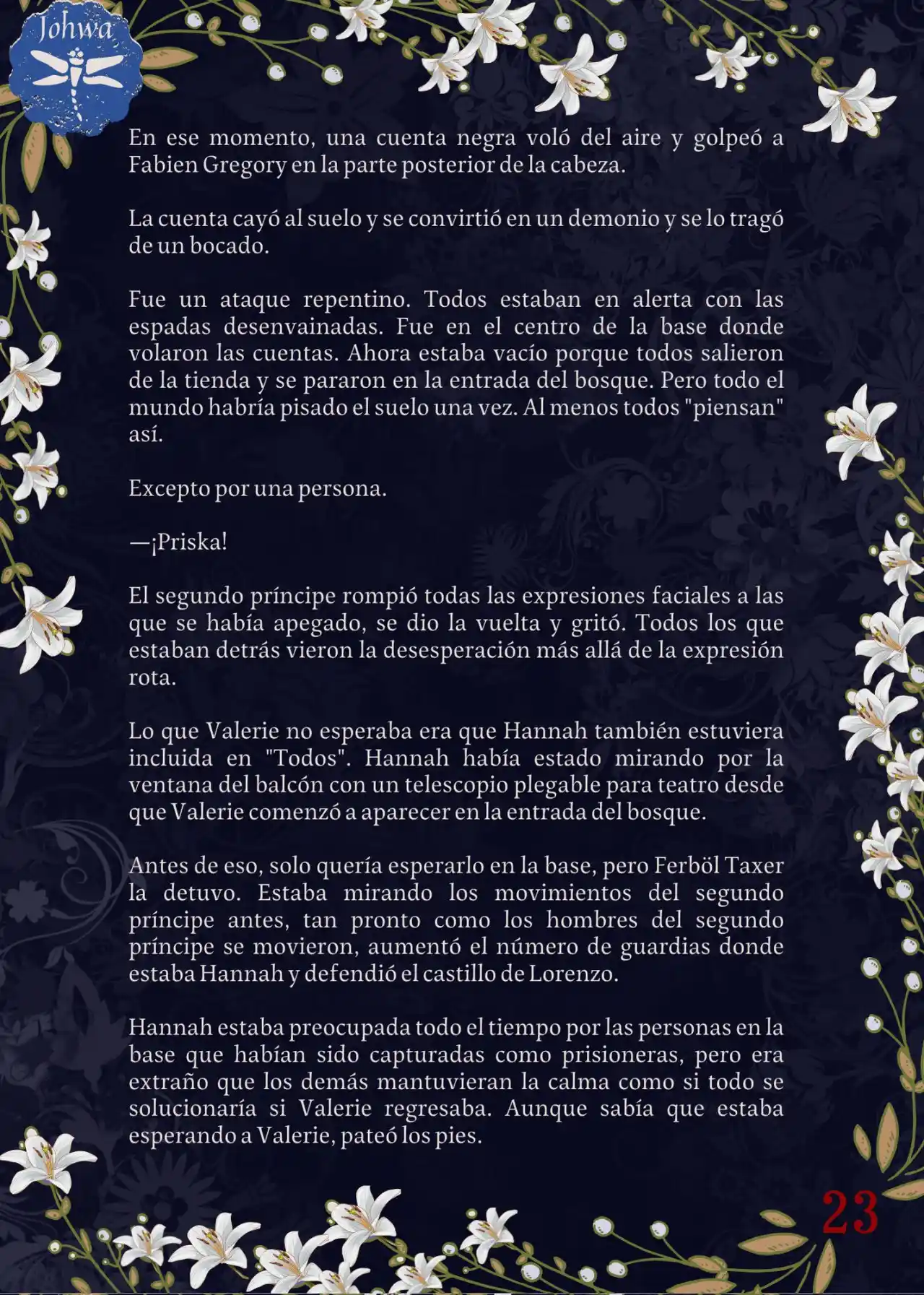 Esperanza De Salvación (Novela) - Capítulo 11 - Página 25 - LectorTMOo