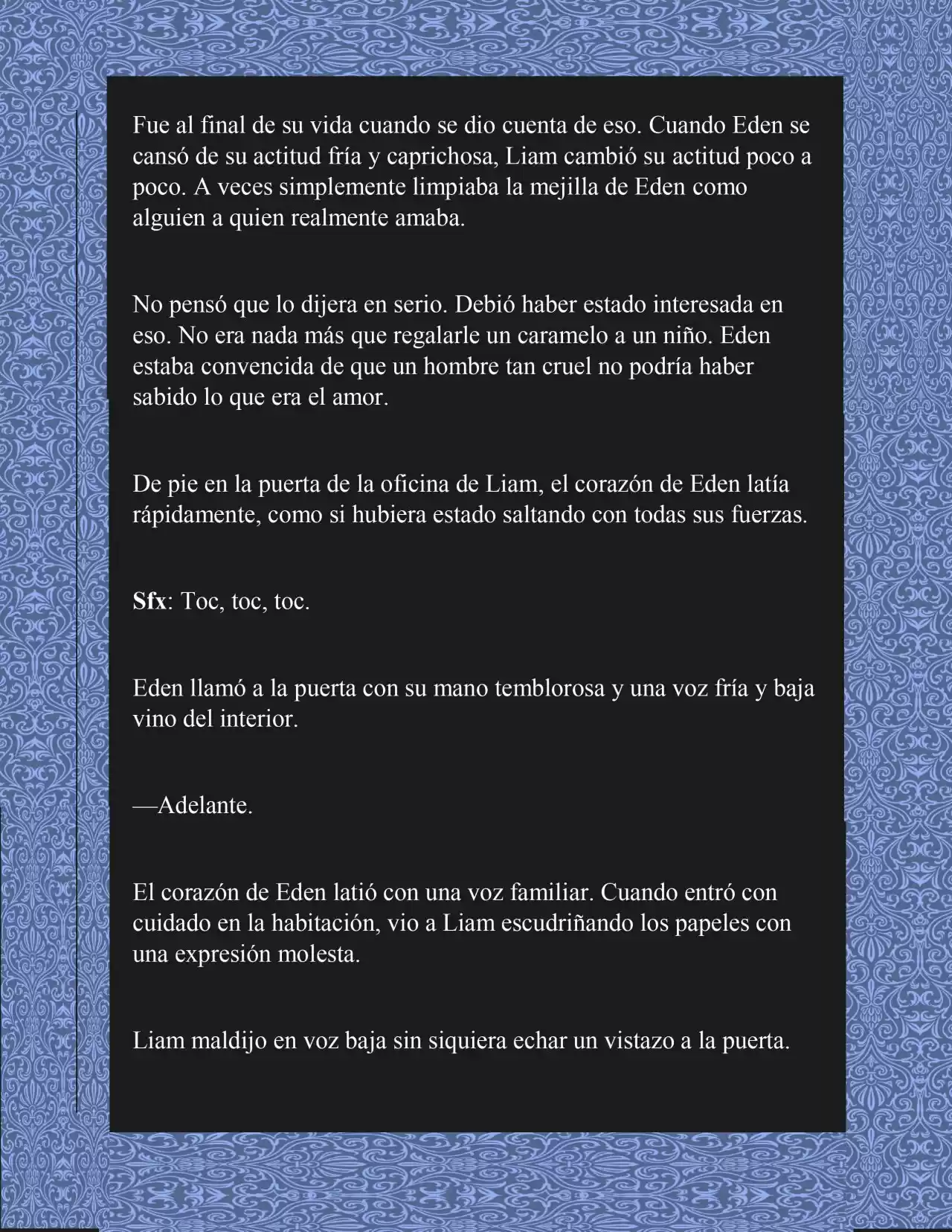 Espero Que Te Arrepientas (Novela) - Capítulo 1 - Página 15 - LectorTMOo