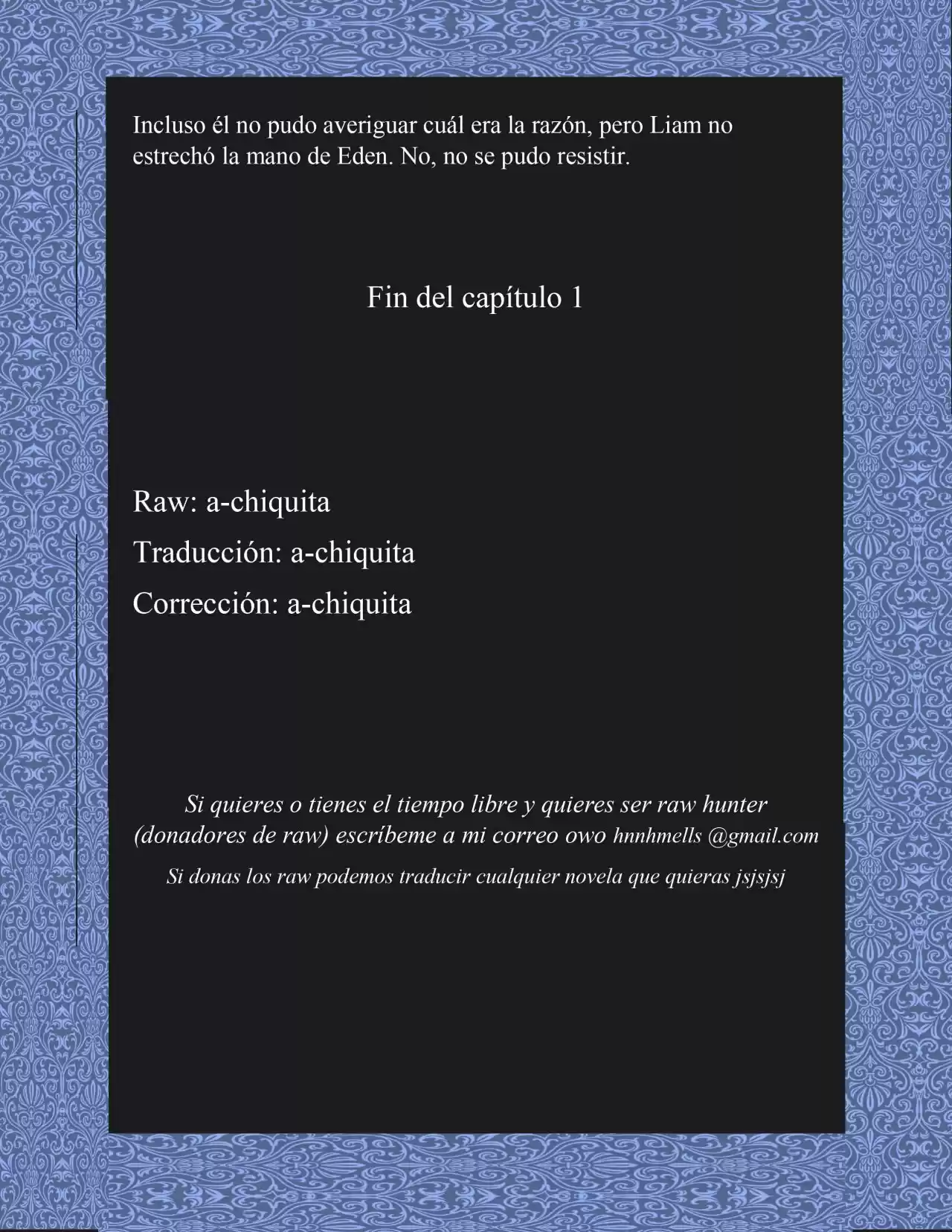 Espero Que Te Arrepientas (Novela) - Capítulo 1 - Página 18 - LectorTMOo