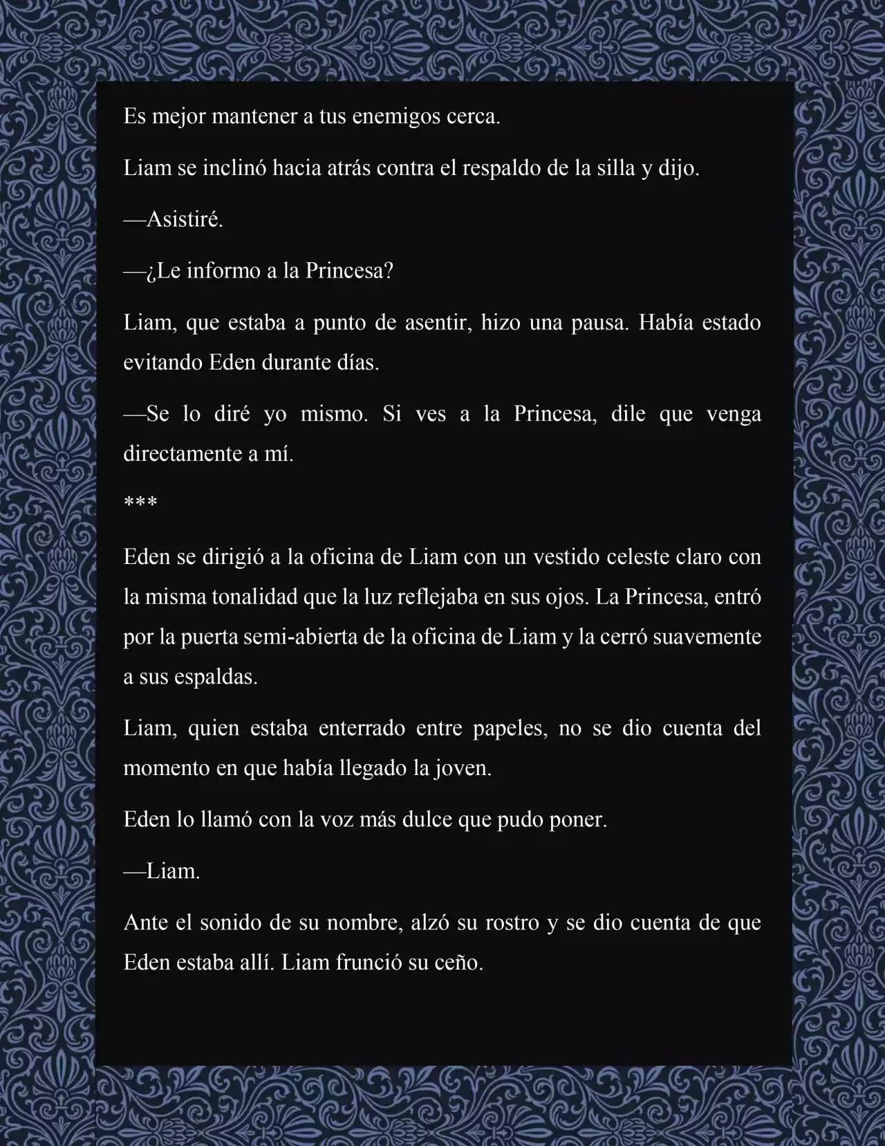 Espero Que Te Arrepientas (Novela) - Capítulo 3 - Página 4 - LectorTMOo
