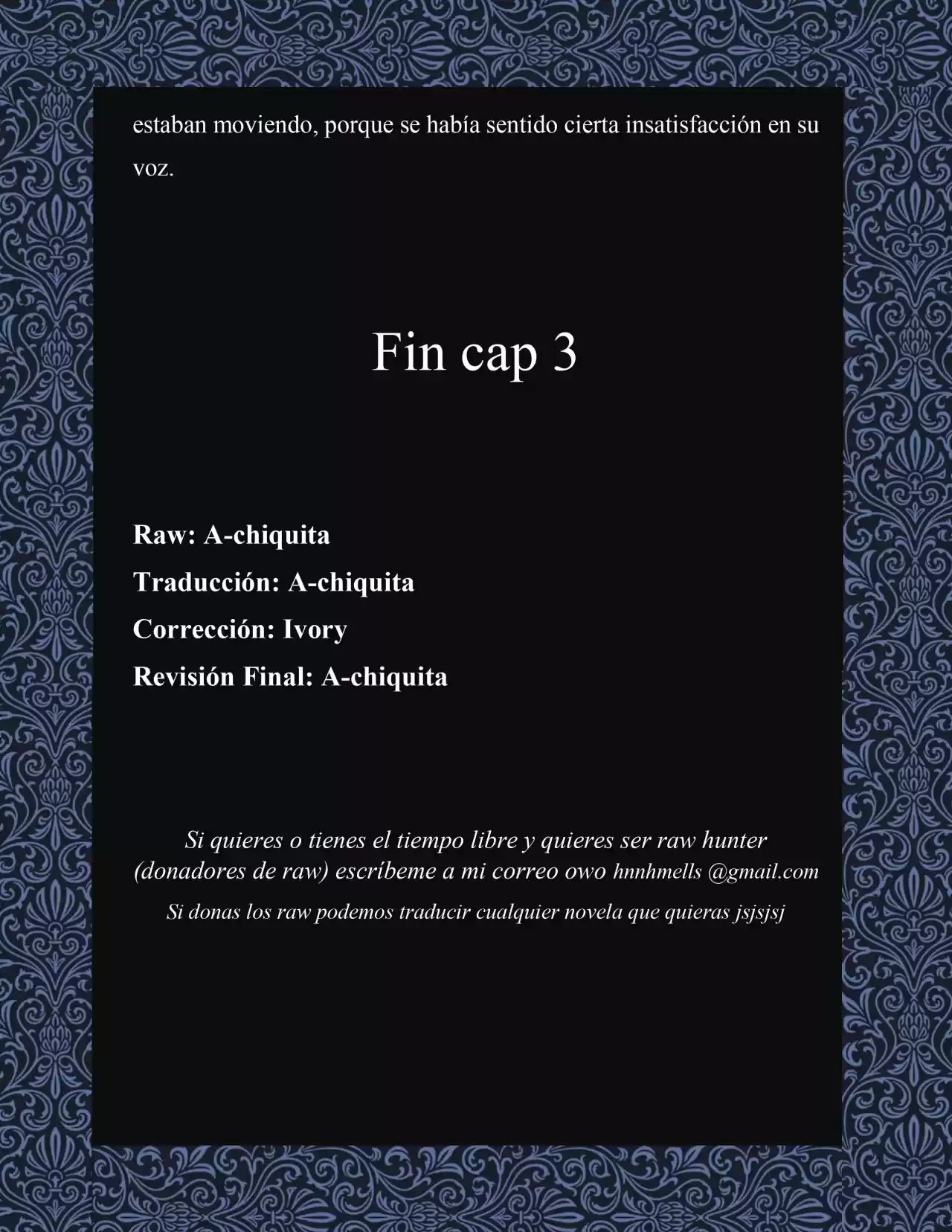 Espero Que Te Arrepientas (Novela) - Capítulo 3 - Página 18 - LectorTMOo