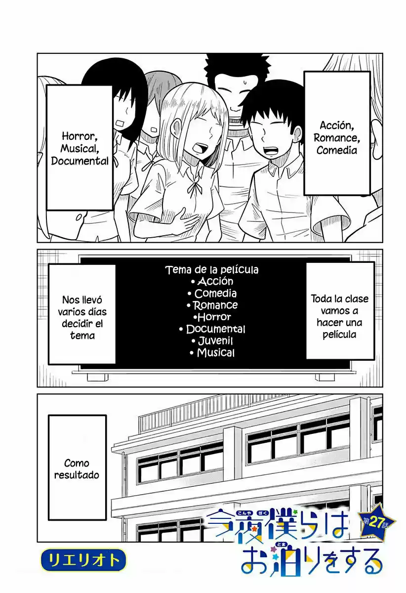 Esta Noche Tendremos Una Pijamada (Manga) - Capítulo 27 - Página 1 - LectorTMOo
