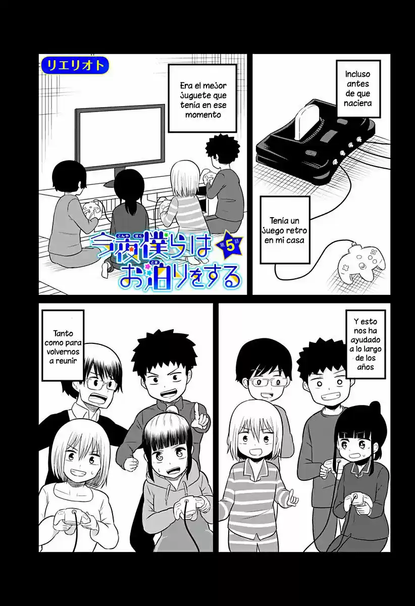 Esta Noche Tendremos Una Pijamada (Manga) - Capítulo 5 - Página 1 - LectorTMOo