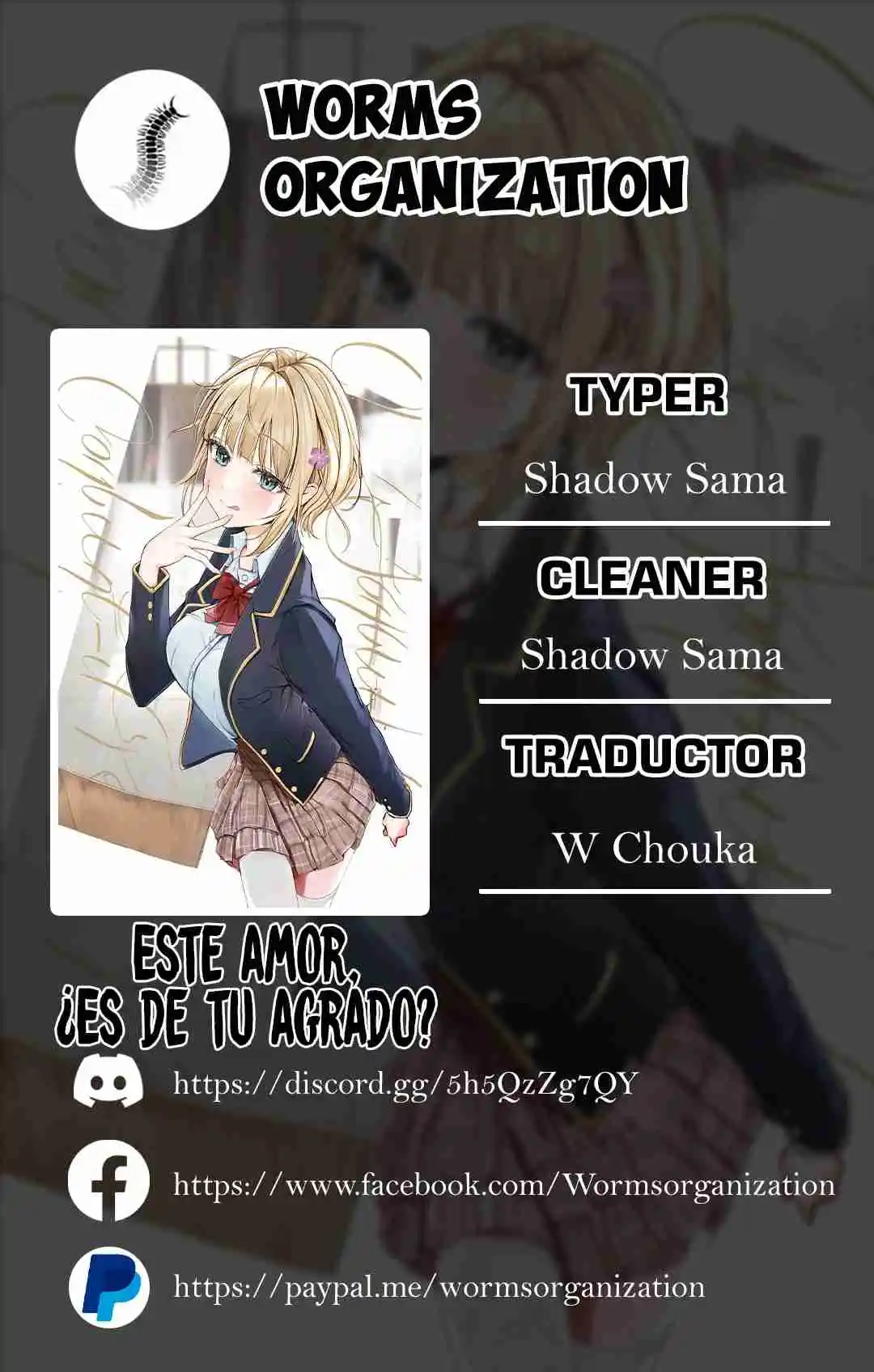 Este Amor, ¿Es De Tu Agrado? - Capítulo 2 - Página 1 - LectorTMOo