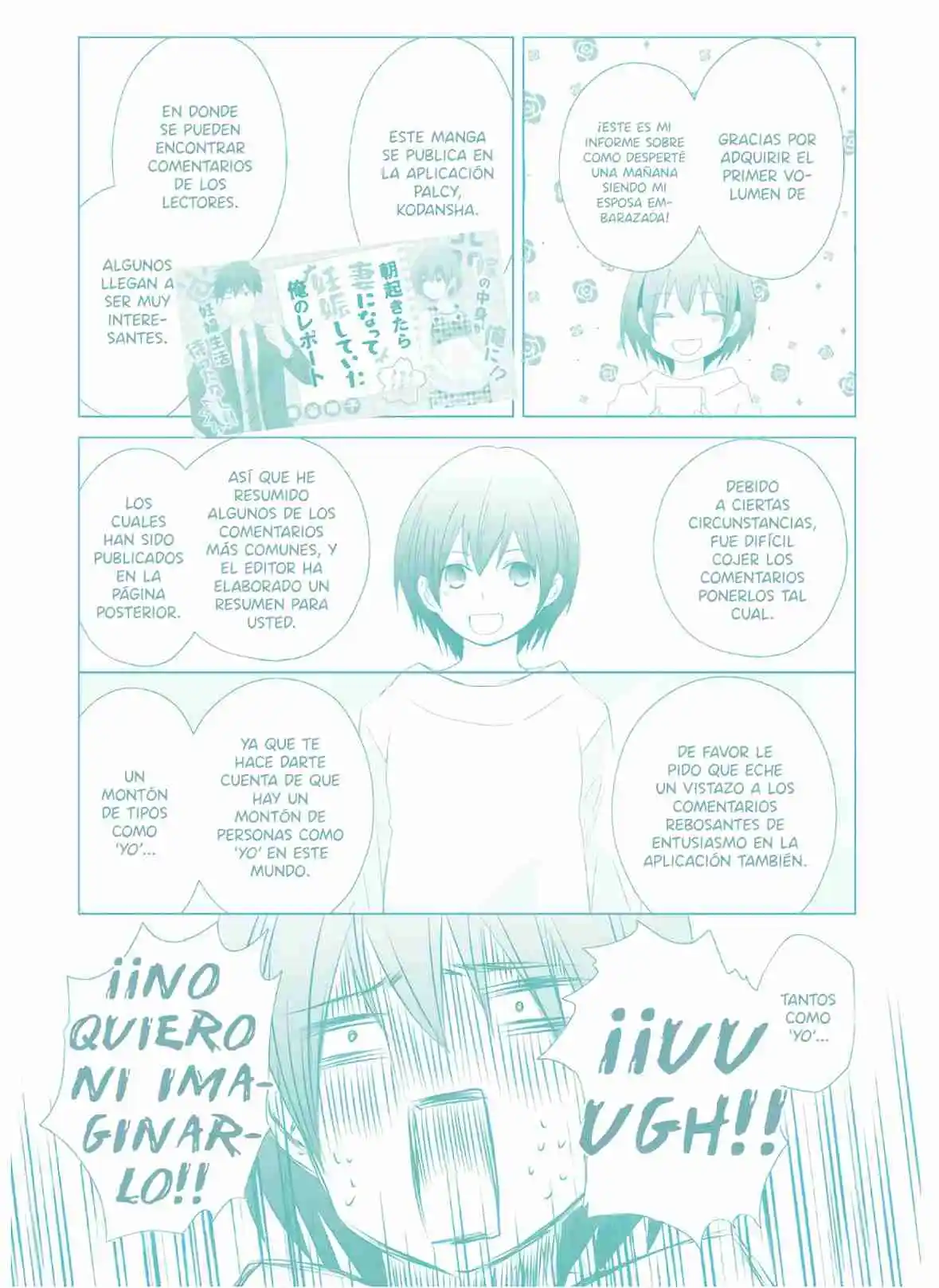 ¡Este Es Mi Informe Sobre Como Desperte Una Mañana Siendo Mi Esposa Embarazada! - Capítulo 8.50 - Página 6 - LectorTMOo