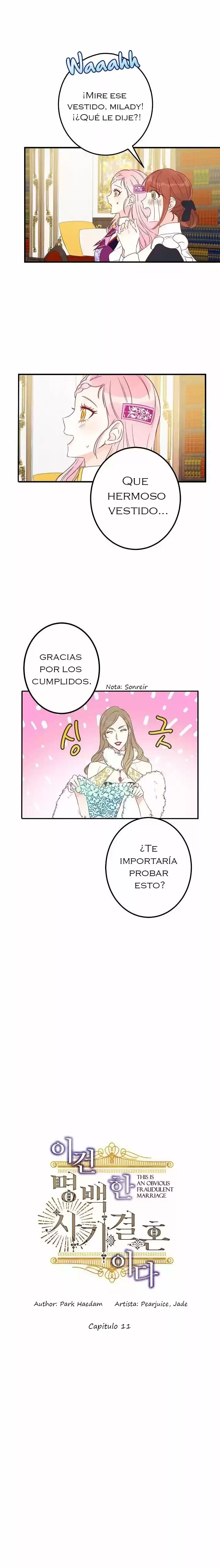 Este Es Un Obvio Matrimonio Fraudulento - Capítulo 11 - Página 6 - LectorTMOo