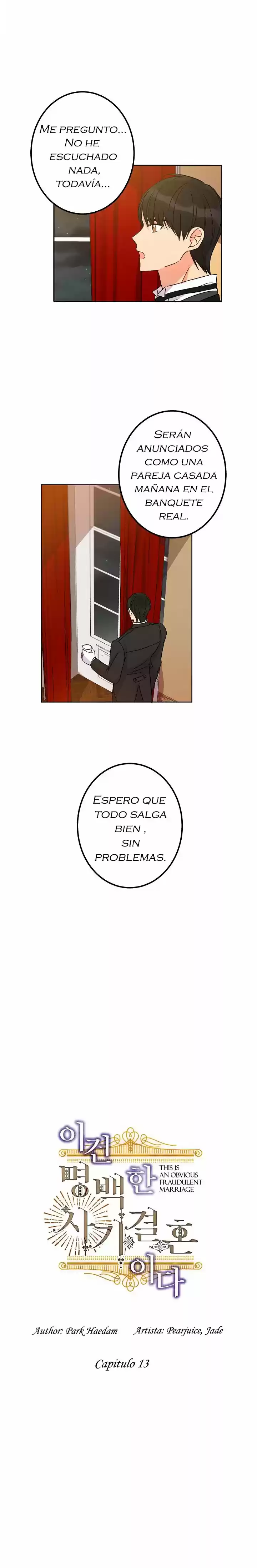 Este Es Un Obvio Matrimonio Fraudulento - Capítulo 13 - Página 7 - LectorTMOo