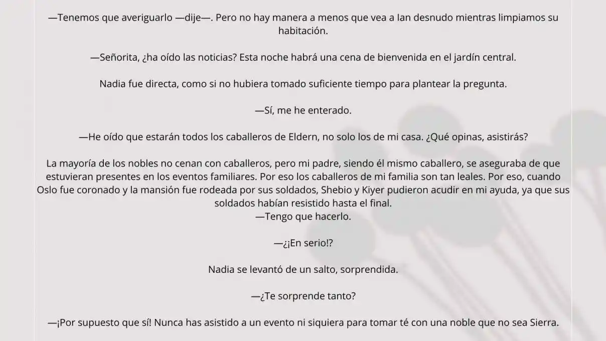Estoy Aquí Por Las Flores. (Novela) - Capítulo 10 - Página 4 - LectorTMOo