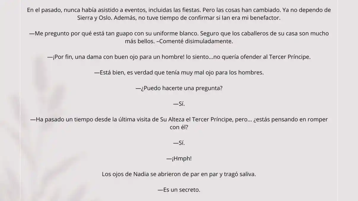 Estoy Aquí Por Las Flores. (Novela) - Capítulo 10 - Página 5 - LectorTMOo