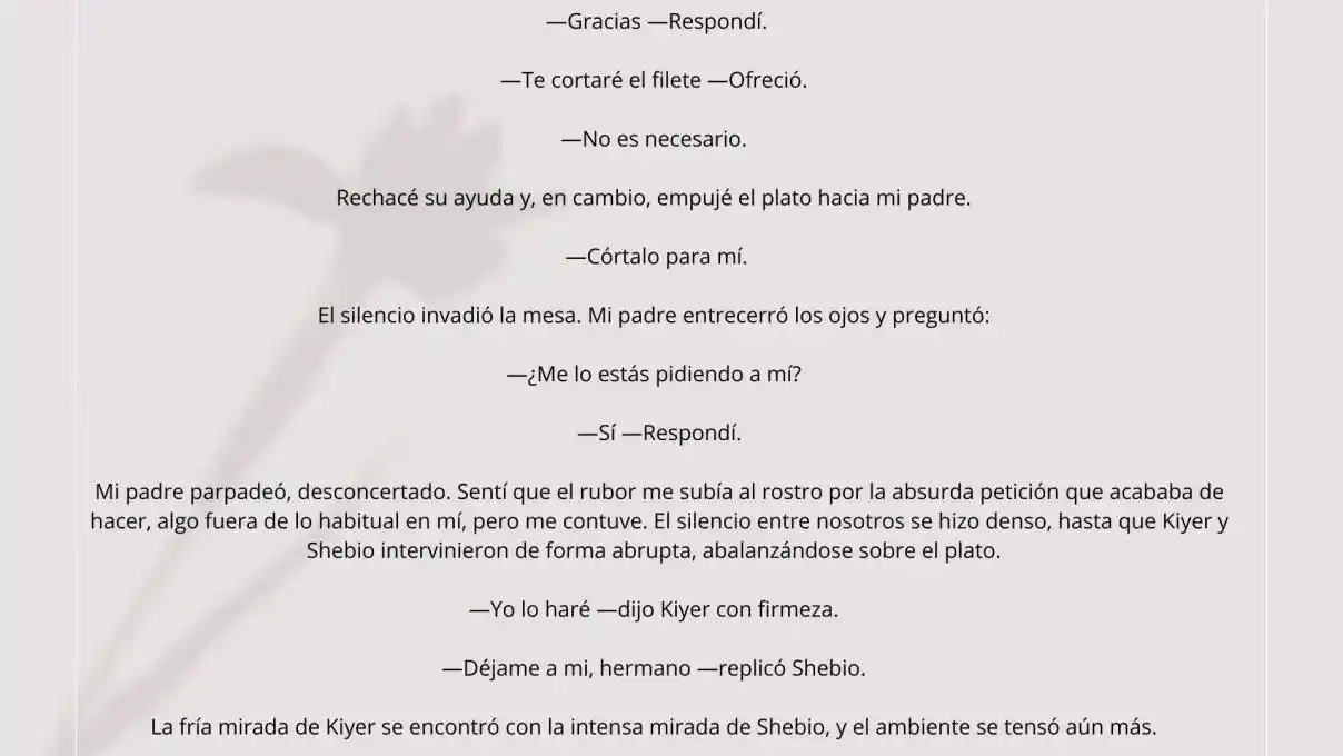 Estoy Aquí Por Las Flores. (Novela) - Capítulo 11 - Página 3 - LectorTMOo