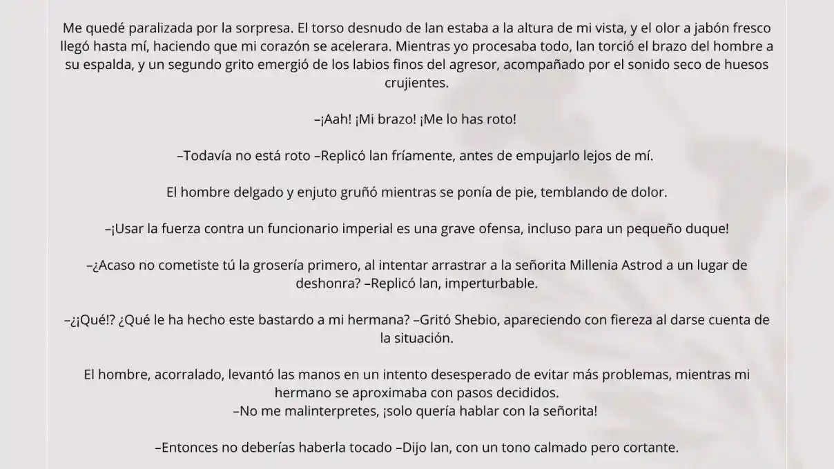 Estoy Aquí Por Las Flores. (Novela) - Capítulo 11 - Página 9 - LectorTMOo