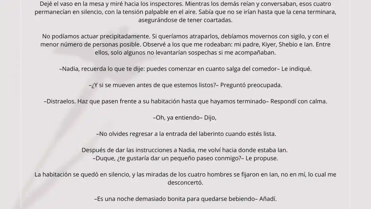 Estoy Aquí Por Las Flores. (Novela) - Capítulo 12 - Página 3 - LectorTMOo