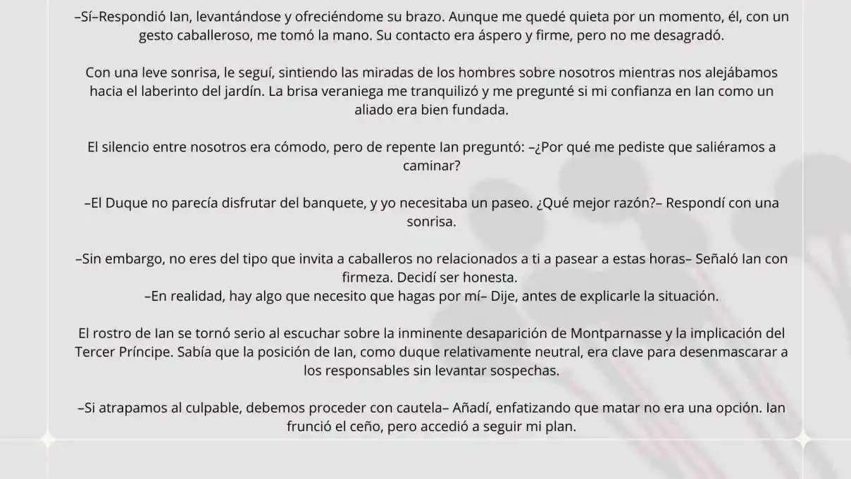 Estoy Aquí Por Las Flores. (Novela) - Capítulo 12 - Página 4 - LectorTMOo