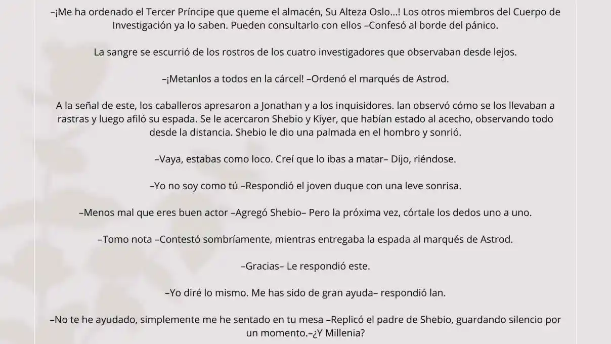 Estoy Aquí Por Las Flores. (Novela) - Capítulo 13 - Página 8 - LectorTMOo