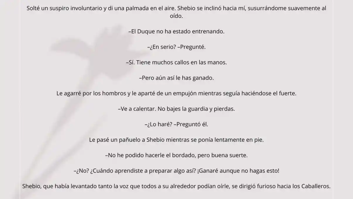 Estoy Aquí Por Las Flores. (Novela) - Capítulo 15 - Página 3 - LectorTMOo