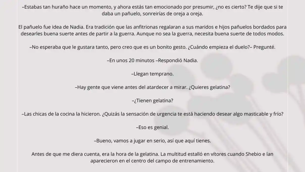 Estoy Aquí Por Las Flores. (Novela) - Capítulo 15 - Página 4 - LectorTMOo