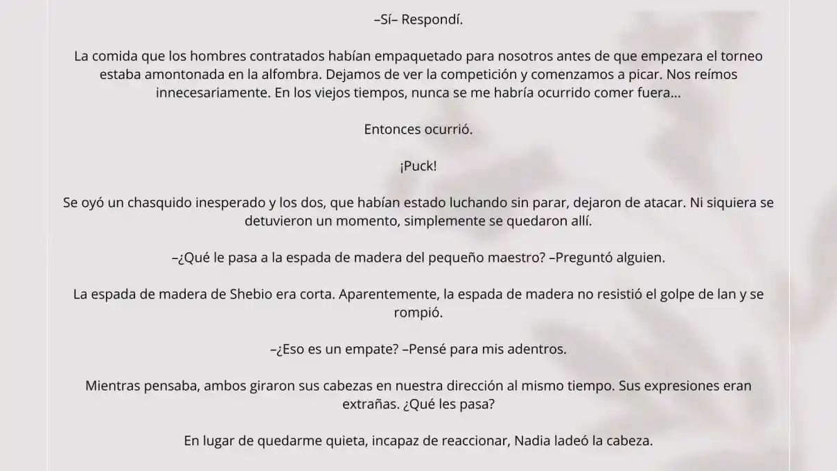 Estoy Aquí Por Las Flores. (Novela) - Capítulo 15 - Página 6 - LectorTMOo