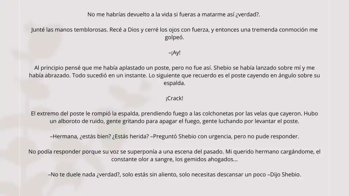 Estoy Aquí Por Las Flores. (Novela) - Capítulo 15 - Página 8 - LectorTMOo