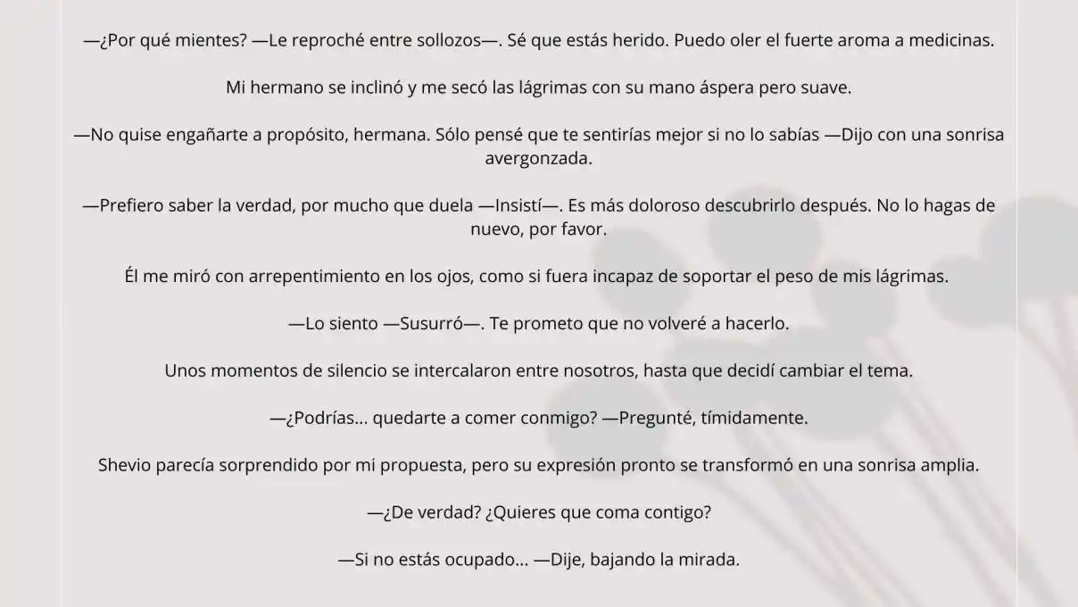 Estoy Aquí Por Las Flores. (Novela) - Capítulo 16 - Página 4 - LectorTMOo
