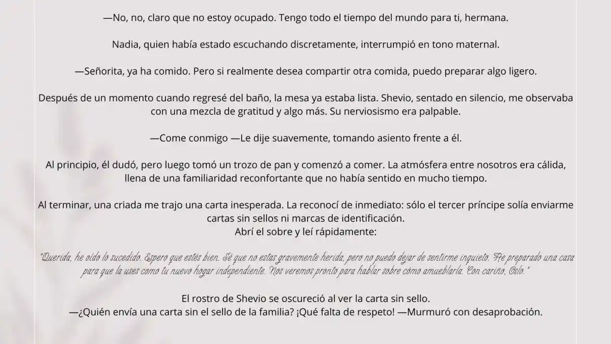 Estoy Aquí Por Las Flores. (Novela) - Capítulo 16 - Página 5 - LectorTMOo