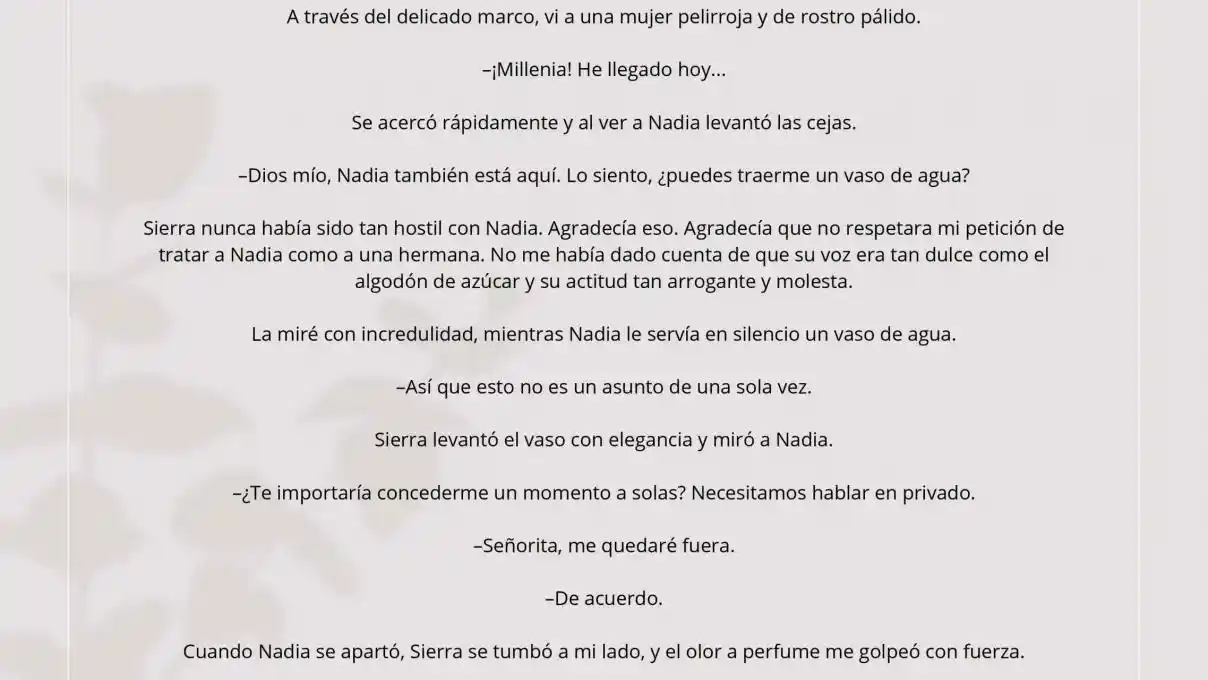 Estoy Aquí Por Las Flores. (Novela) - Capítulo 3 - Página 6 - LectorTMOo
